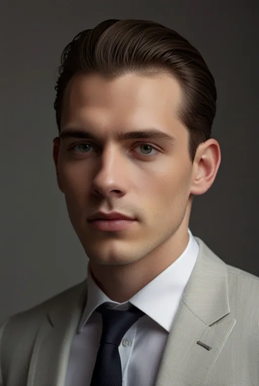 1. Modern Slicked Back Pompadour