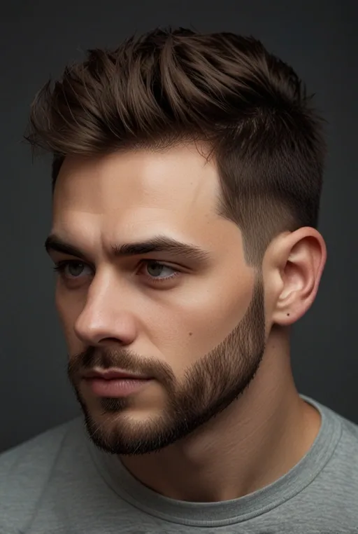 11. Mid Fade with Angular Cut