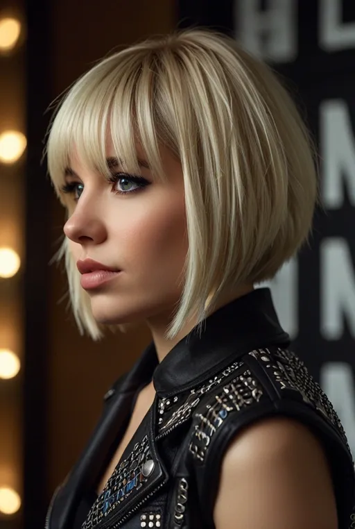 13. Asymmetrical Bob with Undercut