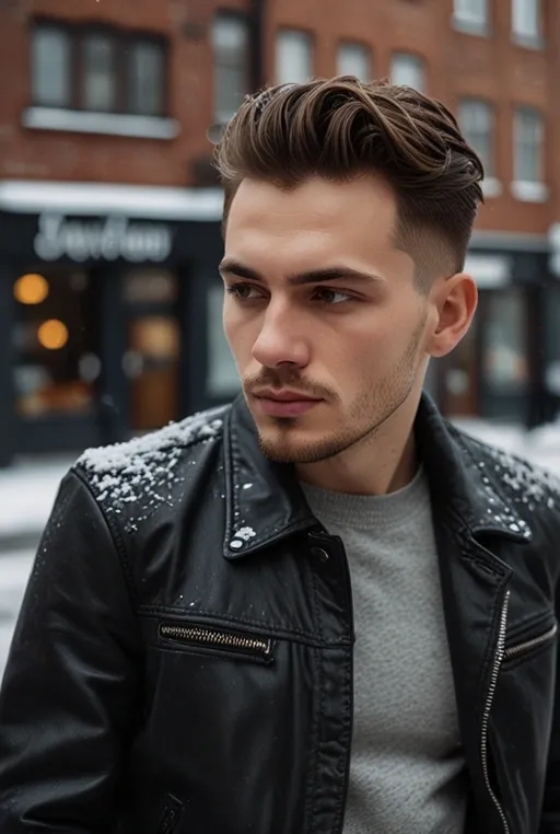 13. Low Fade with Tousled Texture