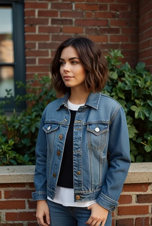 13. Shaggy Bob with Waves and a Side Part