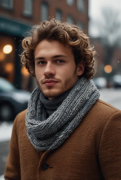 14. Natural Curls with a Defined Shape