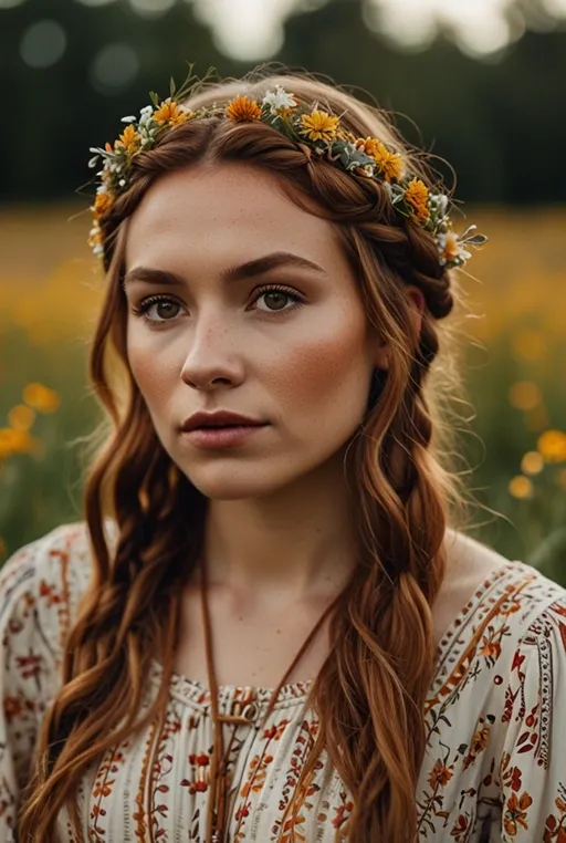 19. Cinnamon-Toned Braided Crown