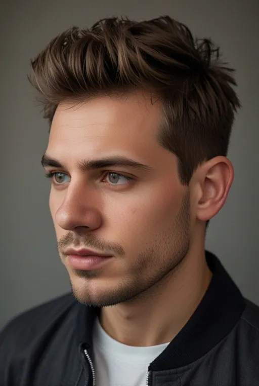 20. Mid Fade with Layered Top