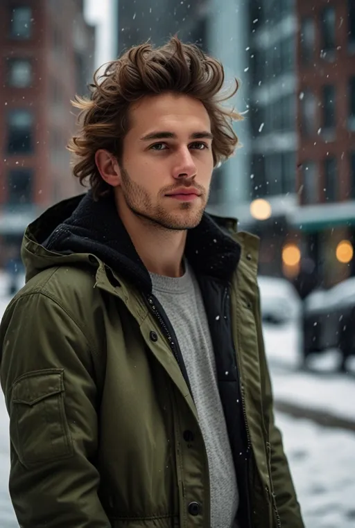 21. High-Volume Messy Hair