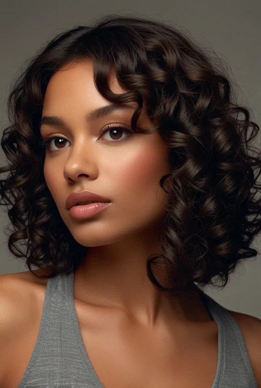 4. Classic Curly Bob