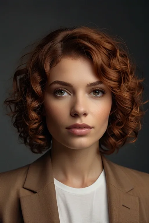 4. Curly Bob with Face-Framing Layers