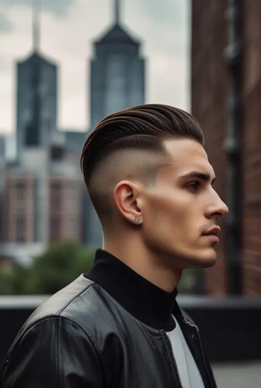 4. Slicked Back Under Cut