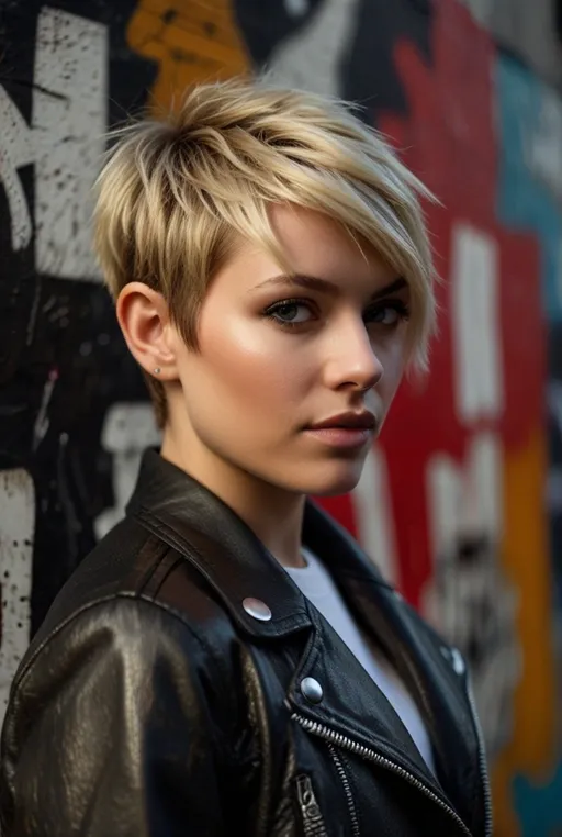 5. Textured Pixie Cut