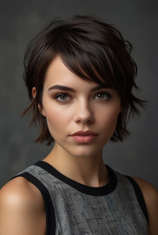 7. Bold Short Shag Cut
