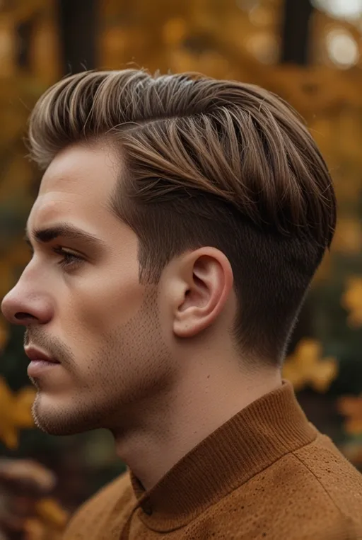 7. Comb-Over with Fade
