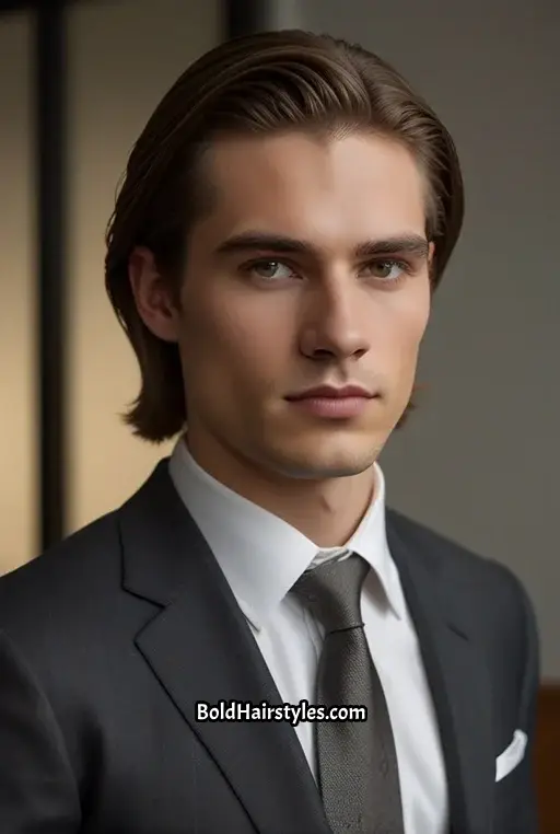 1. Classic Side Part