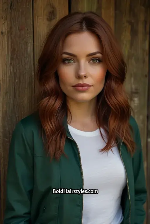 11. Soft Brown with Red Undertones