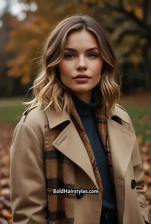 11. Textured Dark Sandy Blonde Lob