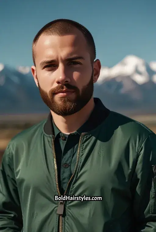 15. Buzz Cut with a Beard