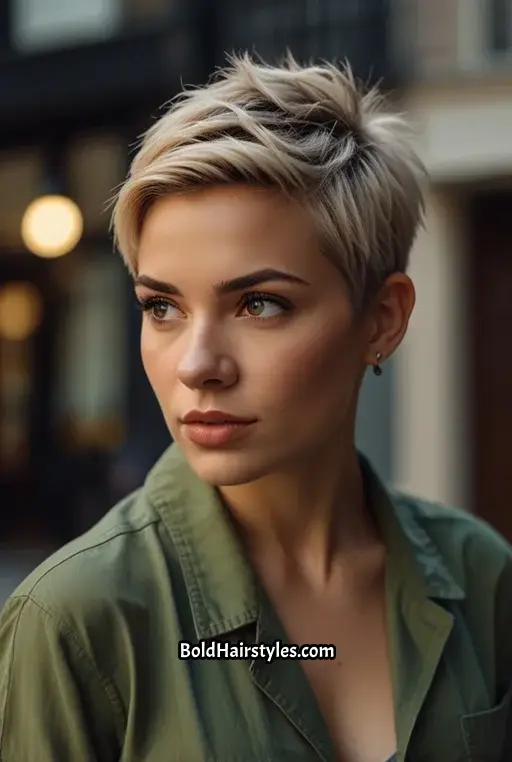 16. Voluminous Undercut Pixie