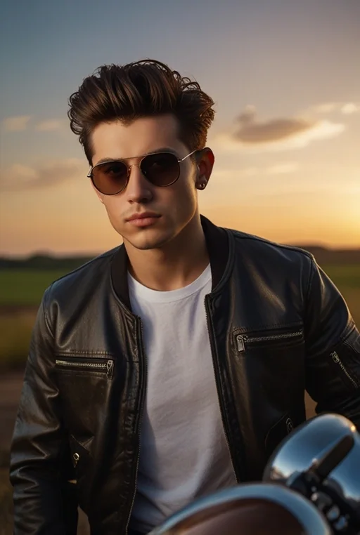 17. Messy Pompadour with Undercut