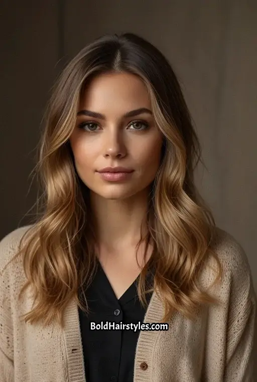 19. Dark Sandy Blonde Hair with Subtle Ombre
