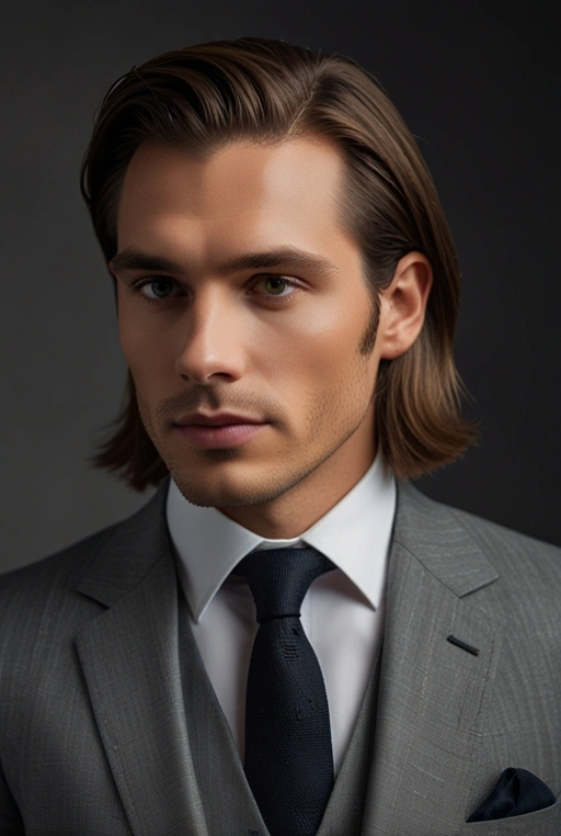 21. Long Sleek Side Sweep