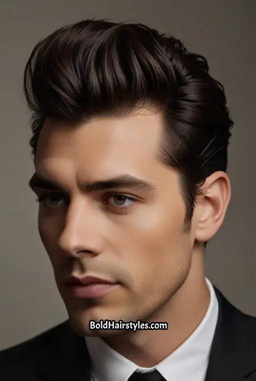 3. Polished Pompadour