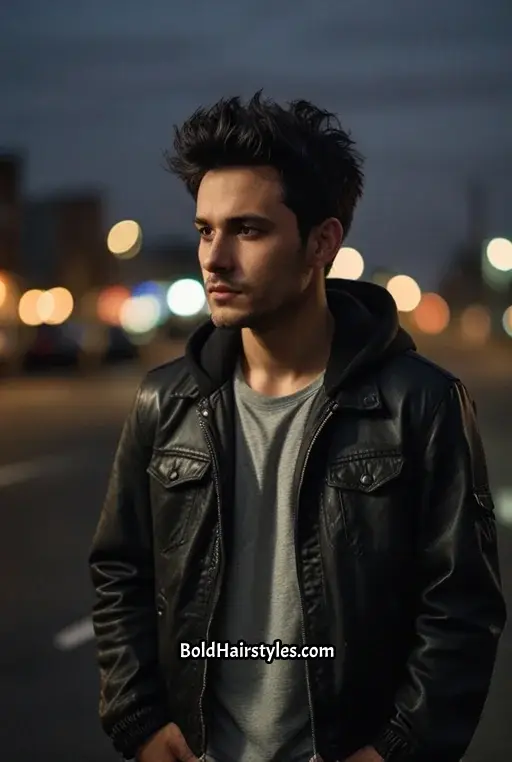 3. Rugged Bedhead Look