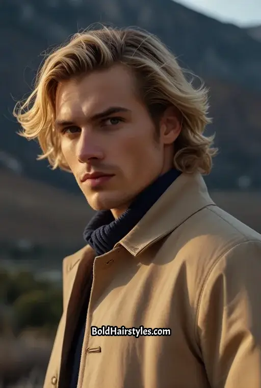 4. Windswept Side Part