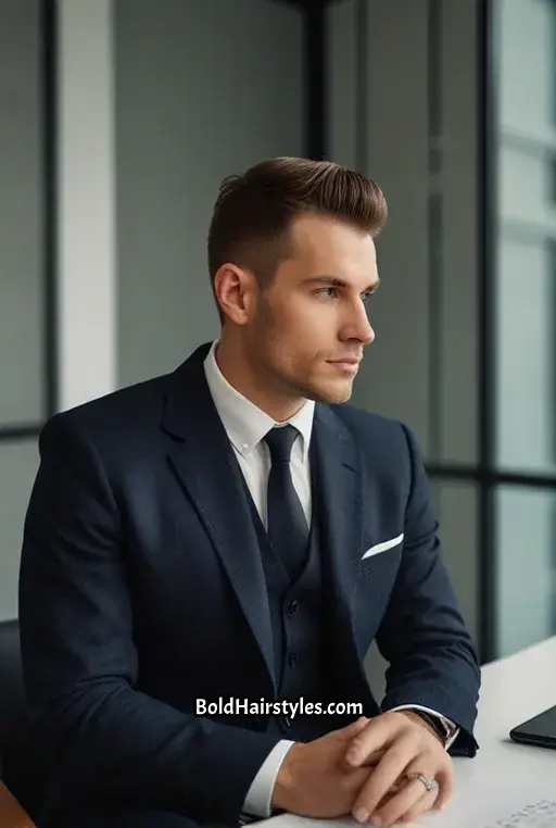 5. Classic Crew Cut with Slight Texture