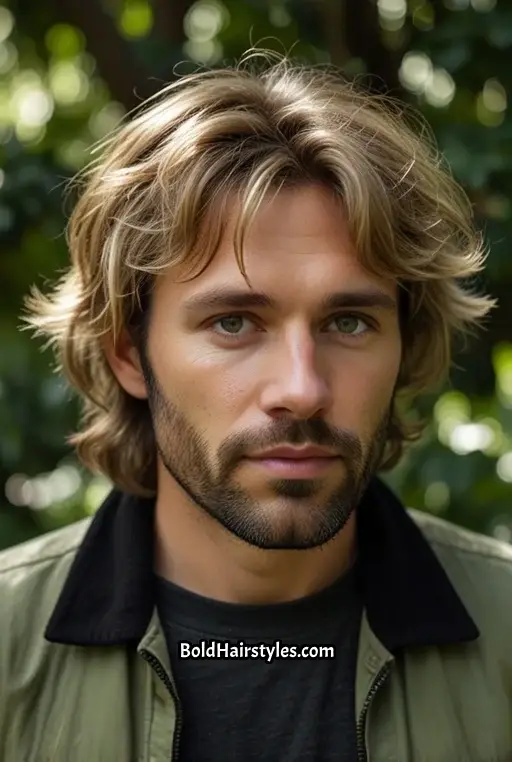 6. Shaggy Layers with Highlights