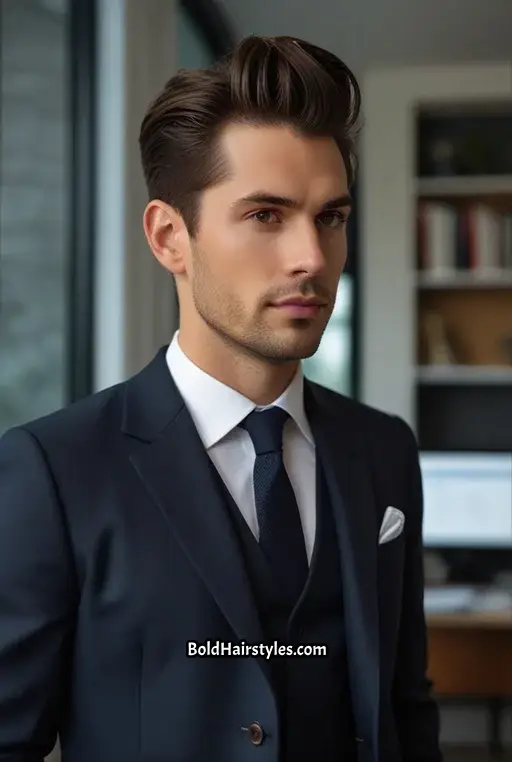 1. Bold Quiff with Undercut