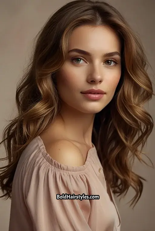 1. Shoulder-Length Bob with Soft Waves