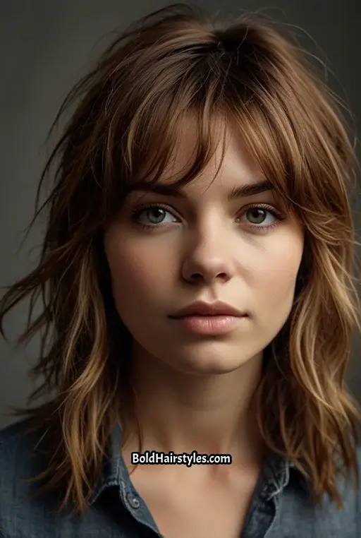 13. Shag with Light Volume and Tousled Texture