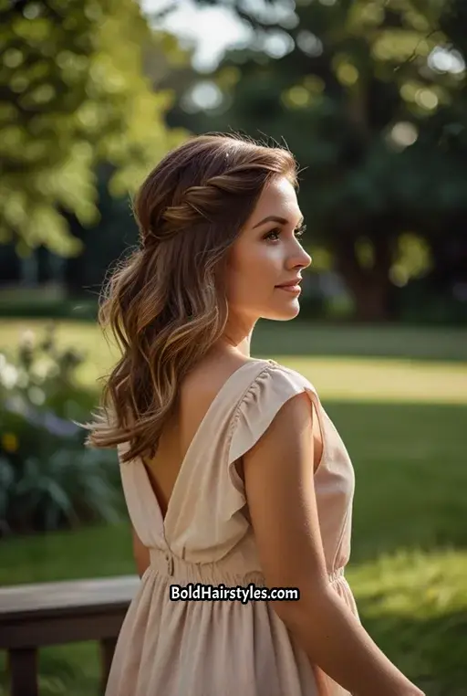 14. Half-Up Half-Down Twist