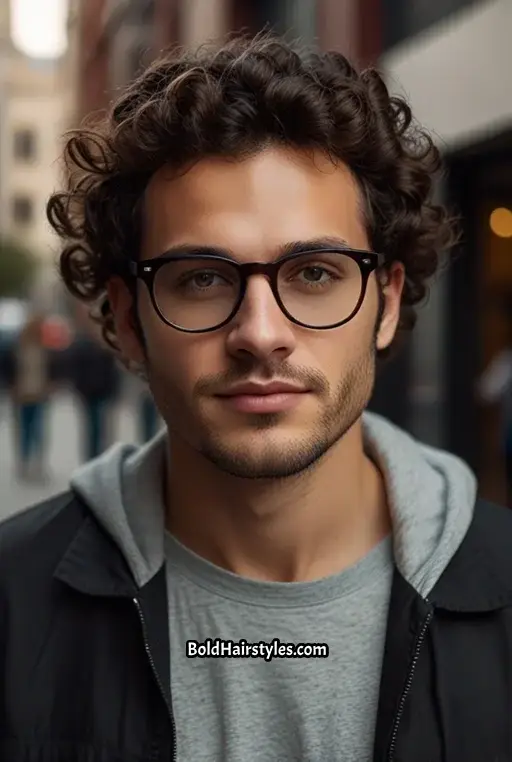 14. Loose Curls with Headband