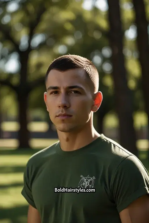 14. Military Crew Cut