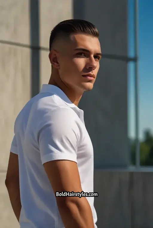 16. High Fade Crew Cut