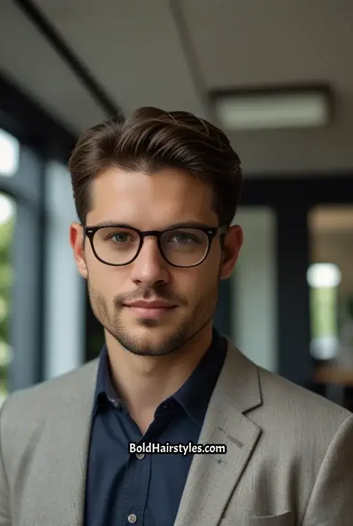 16. Straight Cut with Tapered Sides and Thick Frames
