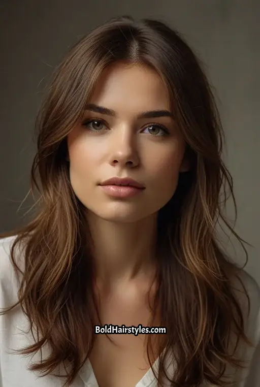 18. Medium Shag with Subtle Layers and Waves