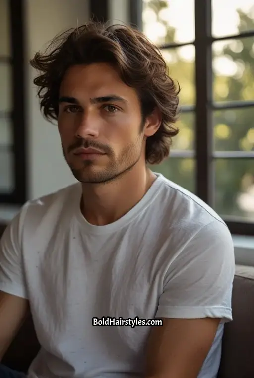 19. Tousled Bedhead Look