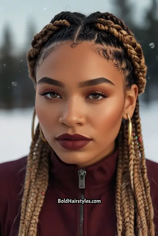 2. Braided Halo Crown