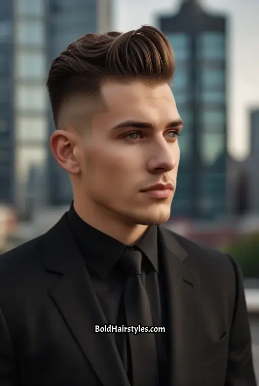 2. High Fade Undercut with Clean Lines
