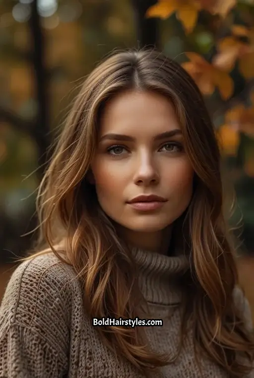 2. Long Layers with Subtle Highlights