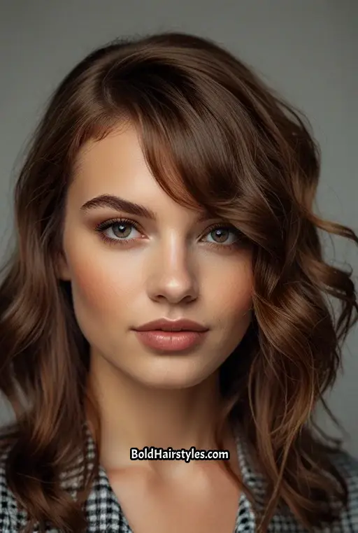 20. Curled Ends with a Soft Side Sweep