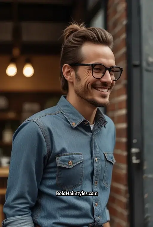 20. Low Ponytail with Layers