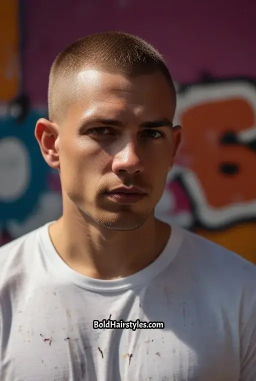 21. Crew Cut with Undercut