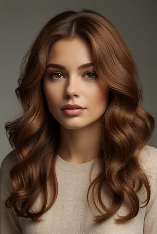 22. Voluminous Blowout with Soft Curls