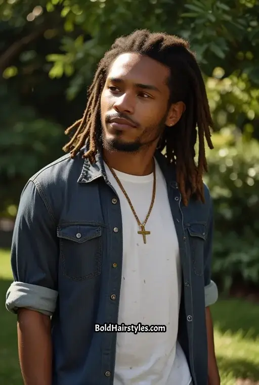 23. Shoulder Length Dreadlocks