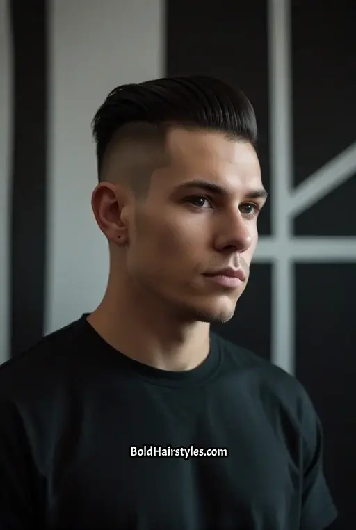 24. Flat Top with Shaved Sides