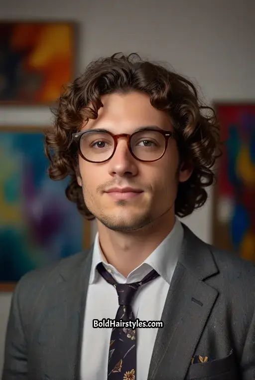 25. Long Natural Curls