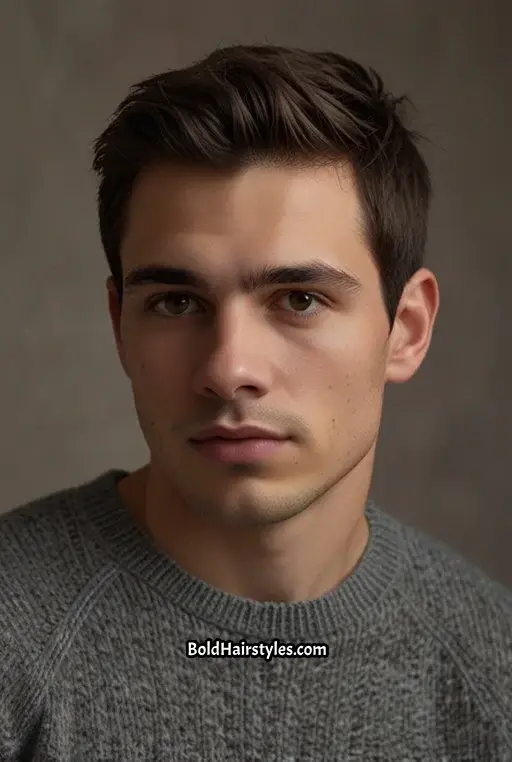3. Textured Crew Cut