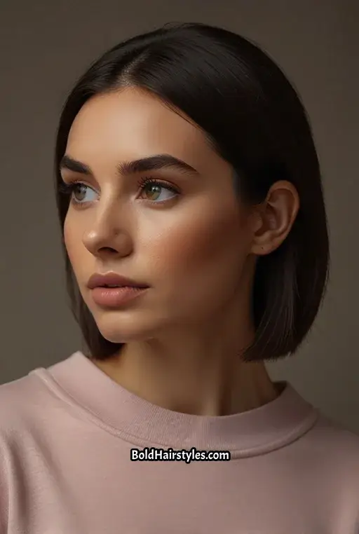 4. Sleek Low Bun with a Hoodie